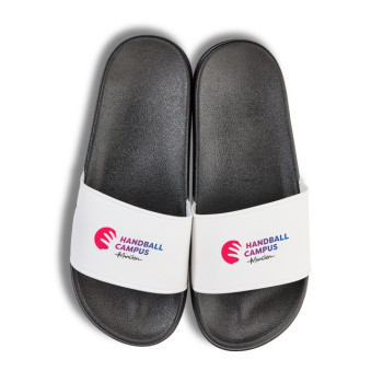 HCM  Badelatschen schwarz/weiss